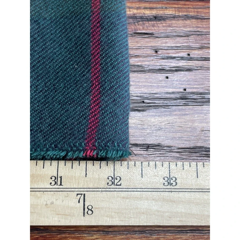 100% Cashmere Infinity Scarf Tartan Plaid Frayed Edge Hem 64